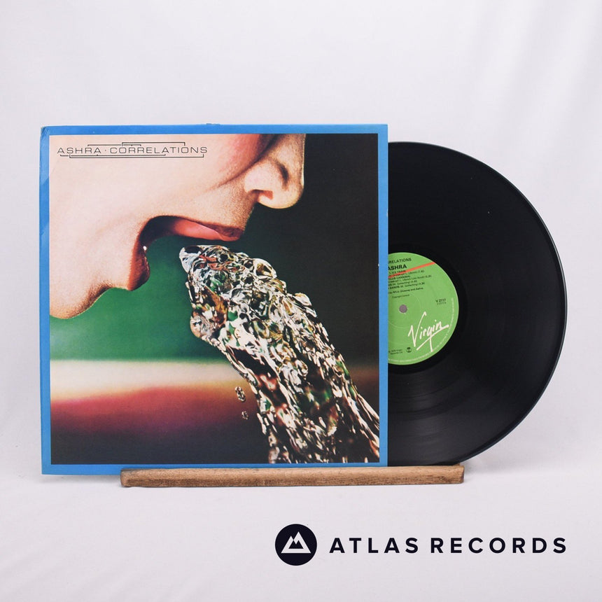 Ashra Correlations LP Vinyl Record - Front Cover & Record