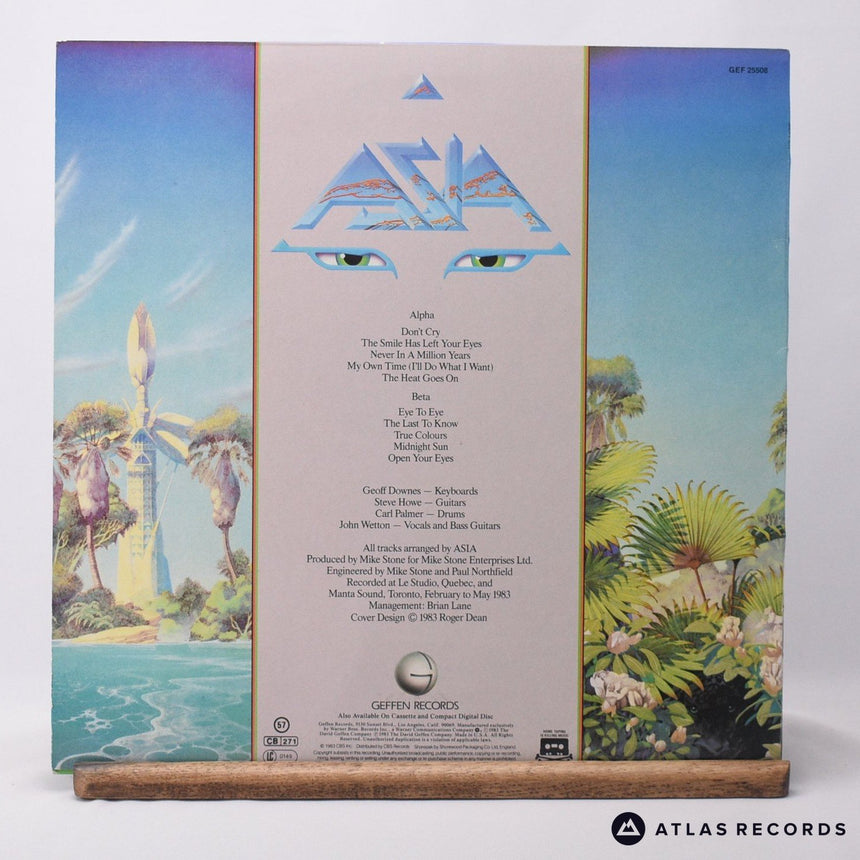 Asia - Alpha - LP Vinyl Record - EX/EX