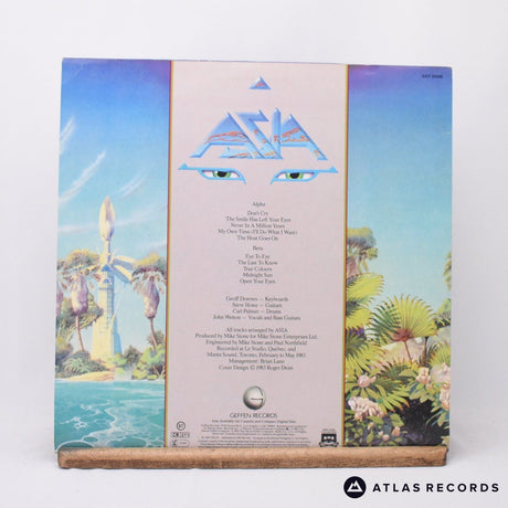 Asia - Alpha - Insert LP Vinyl Record - EX/EX
