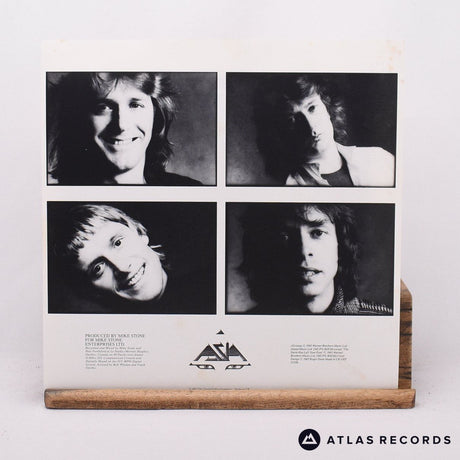 Asia - Alpha - Lyric Sheet LP Vinyl Record - EX/EX