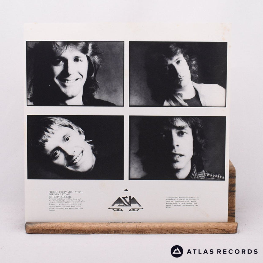 Asia - Alpha - Lyric Sheet LP Vinyl Record - EX/EX