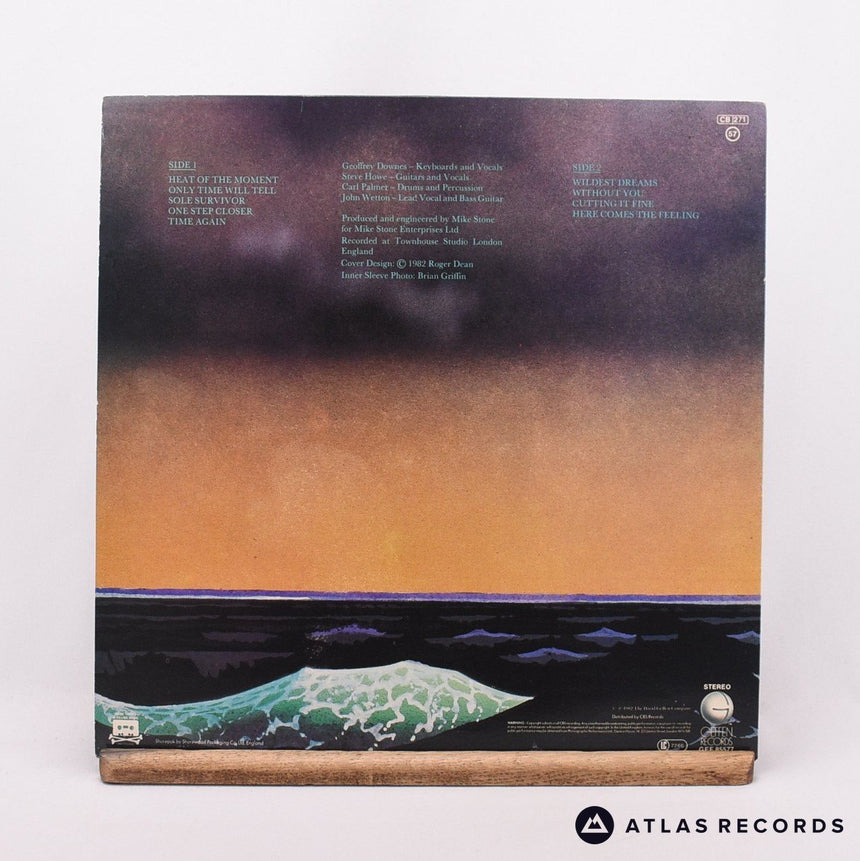 Asia - Asia - Insert Sterling LP Vinyl Record - EX/EX
