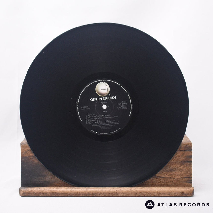 Asia - Astra - Lyric Sheet LP Vinyl Record - VG+/EX