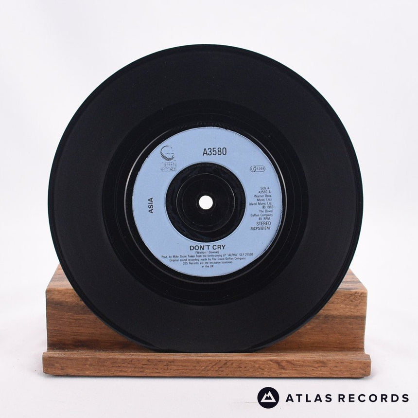 Asia - Don&#39;t Cry - 7&quot; Vinyl Record - VG+/VG+