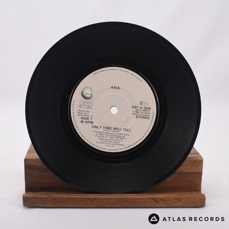 Asia - Only Time Will Tell - 7" Vinyl Record - EX/VG+