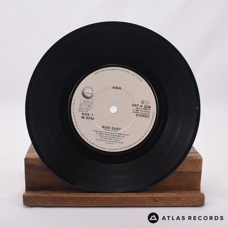 Asia - Only Time Will Tell - 7" Vinyl Record - EX/VG+