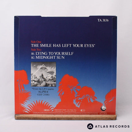 Asia - The Smile Has Left Your Eyes - Red 12" Vinyl Record - EX/EX