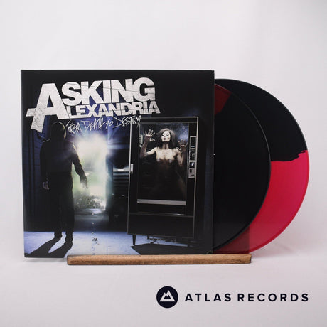 Asking Alexandria From Death To Destiny 2 x LP Vinyl Record - Front Cover & Record