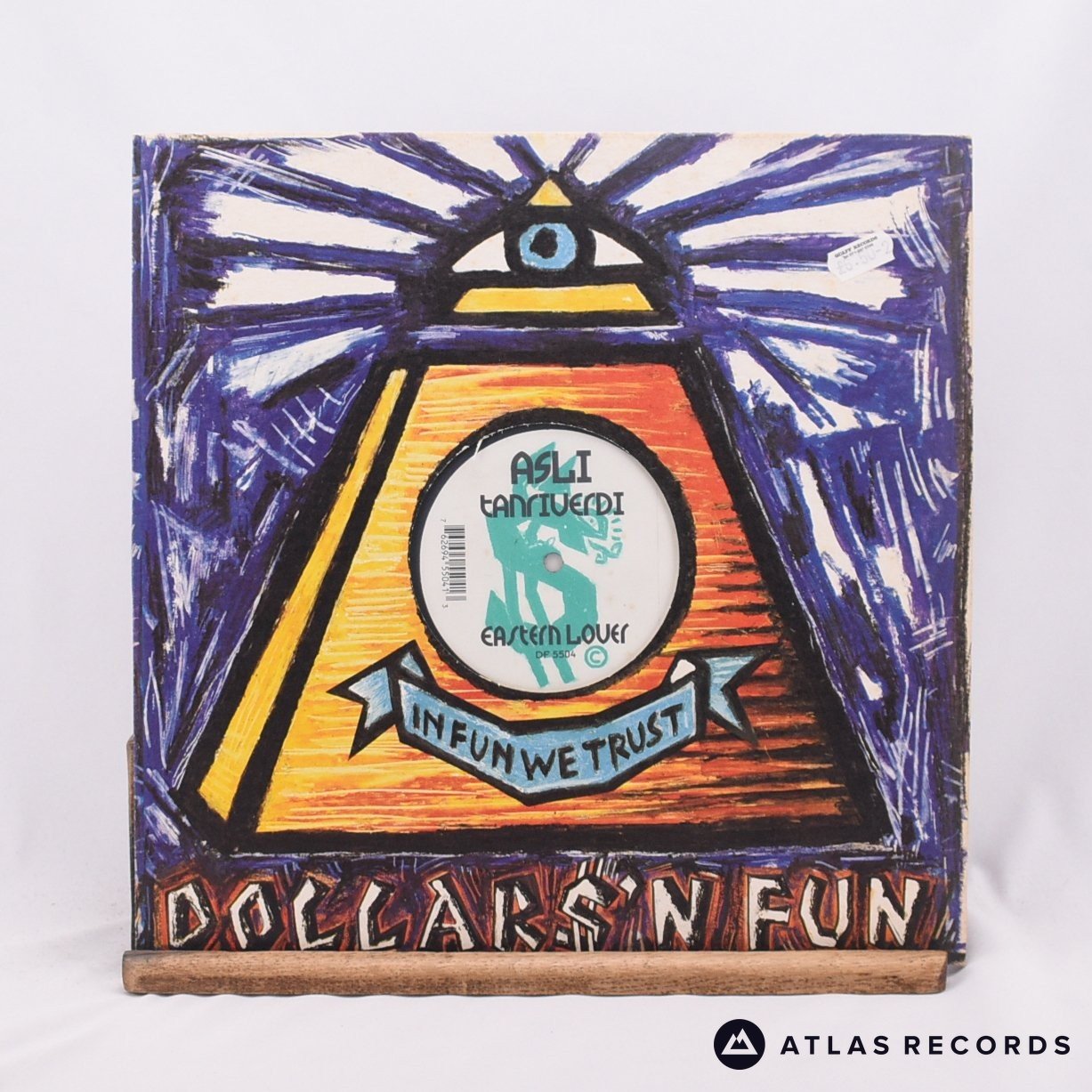 Asli Tanriverdi Eastern Lover 12" Vinyl Record - Front Cover & Record