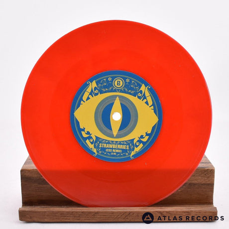 Asobi Seksu - Strawberries - Red Limited Edition 7" Vinyl Record - NM/NM