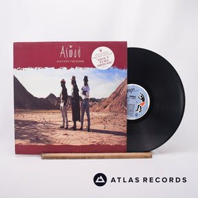 Aswad Distant Thunder LP Vinyl Record - Front Cover & Record