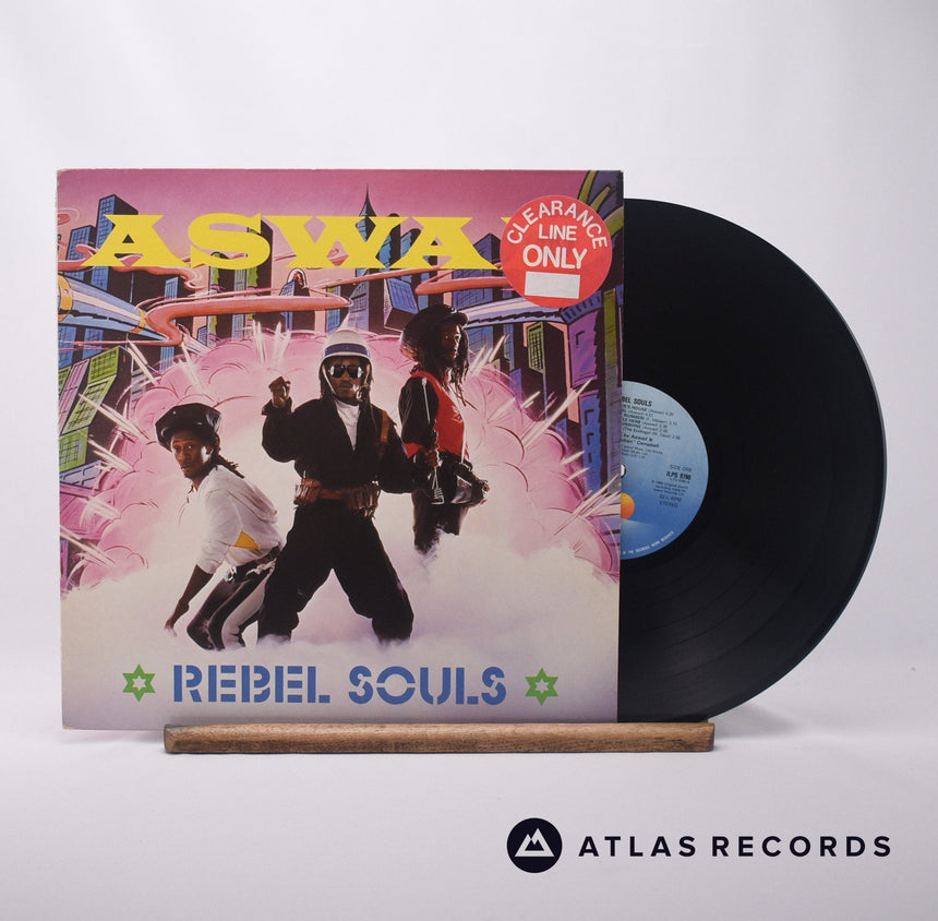 Aswad Rebel Souls LP Vinyl Record - Front Cover & Record