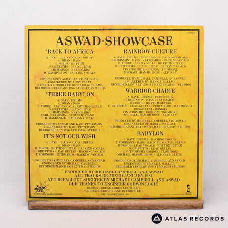 Aswad - Showcase - Textured Sleeve LP Vinyl Record - EX/EX