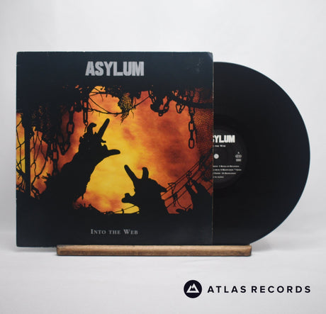 Asylum Into The Web LP Vinyl Record - Front Cover & Record