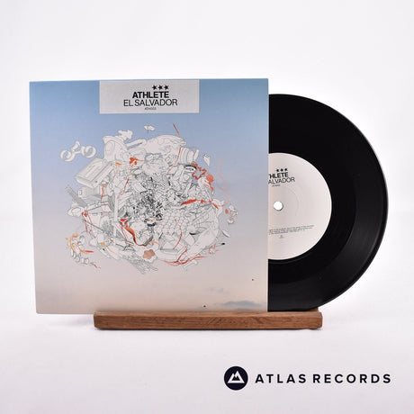 Athlete El Salvador 7" Vinyl Record - Front Cover & Record