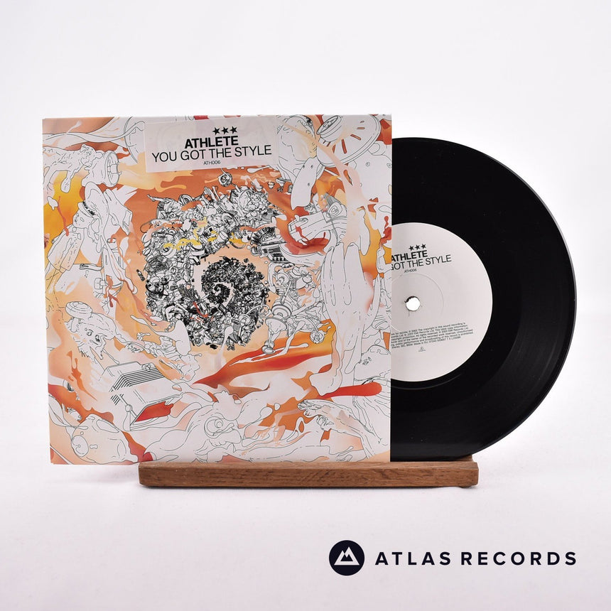 Athlete You Got The Style 7" Vinyl Record - Front Cover & Record