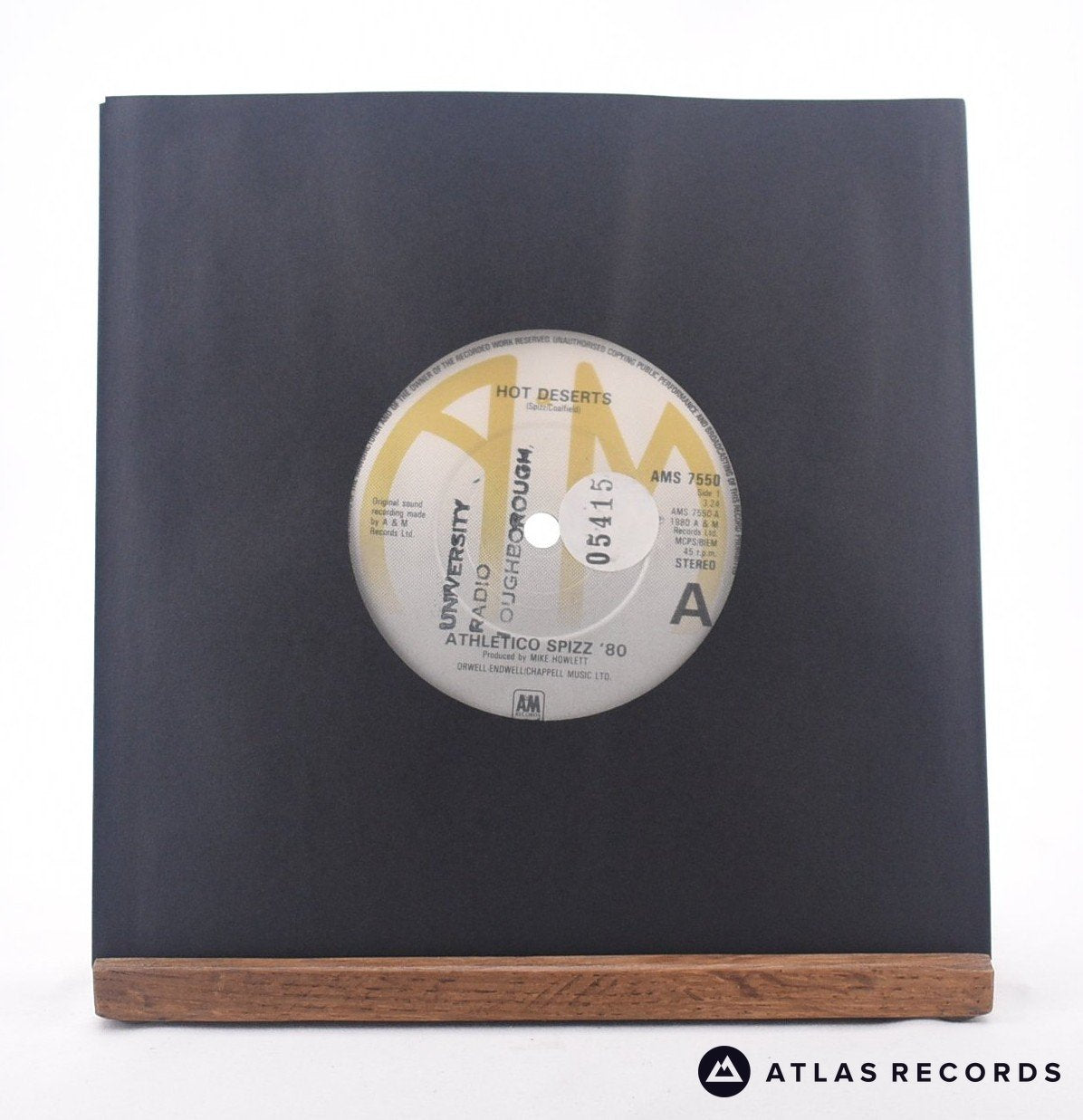 Athletico Spizz 80 Hot Deserts 7" Vinyl Record - In Sleeve