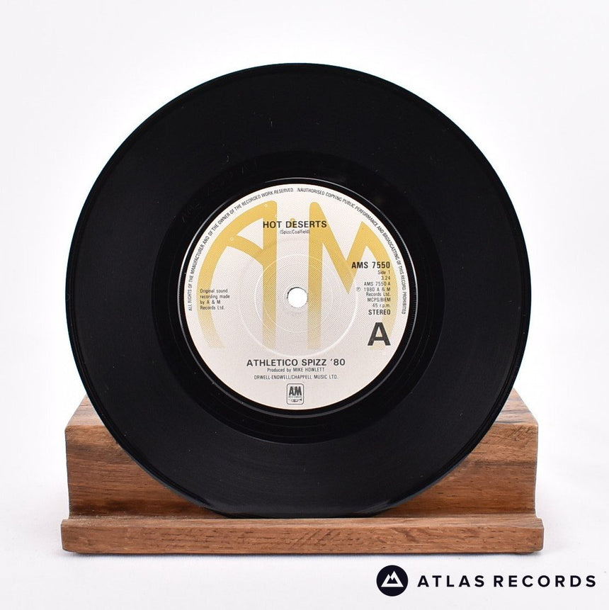 Athletico Spizz 80 - Hot Deserts - 7" Vinyl Record - EX/VG+