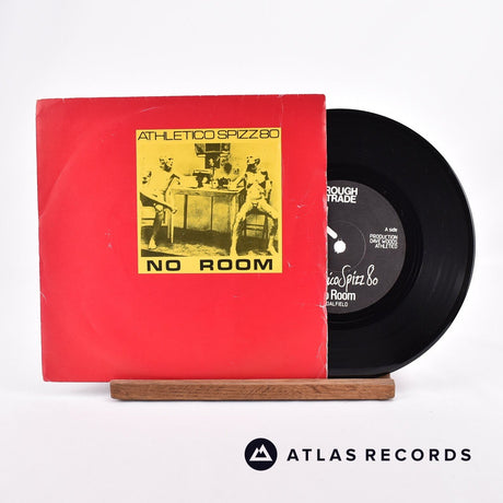 Athletico Spizz 80 No Room 7" Vinyl Record - Front Cover & Record