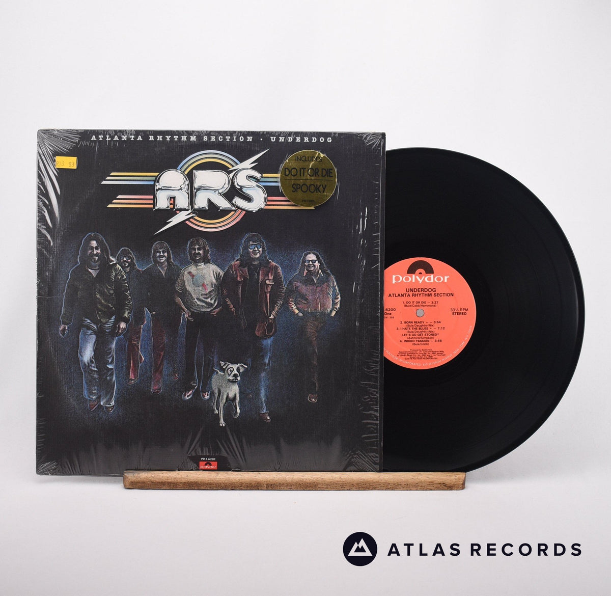Atlanta Rhythm Section Underdog LP Vinyl Record - Front Cover & Record