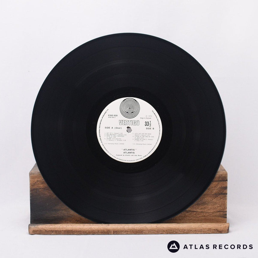 Atlantis - Atlantis - LP Vinyl Record - EX/VG+