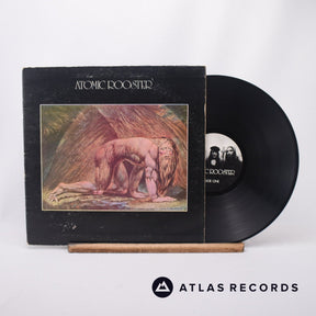 Atomic Rooster Death Walks Behind You LP Vinyl Record - Front Cover & Record