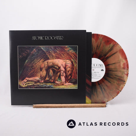 Atomic Rooster Death Walks Behind You LP Vinyl Record - Front Cover & Record