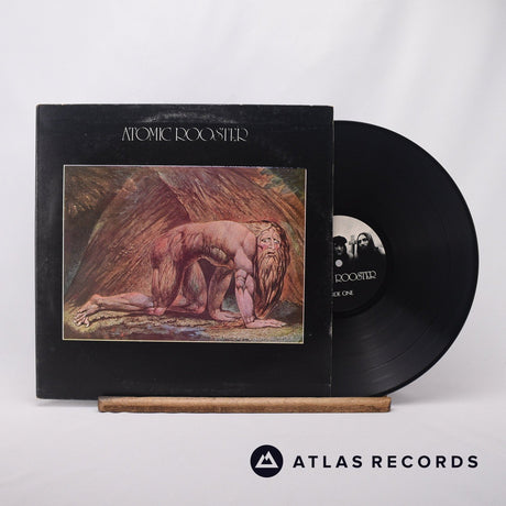 Atomic Rooster Death Walks Behind You LP Vinyl Record - Front Cover & Record