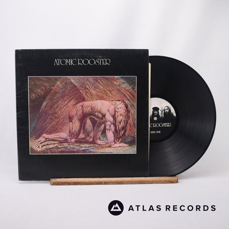 Atomic Rooster Death Walks Behind You LP Vinyl Record - Front Cover & Record