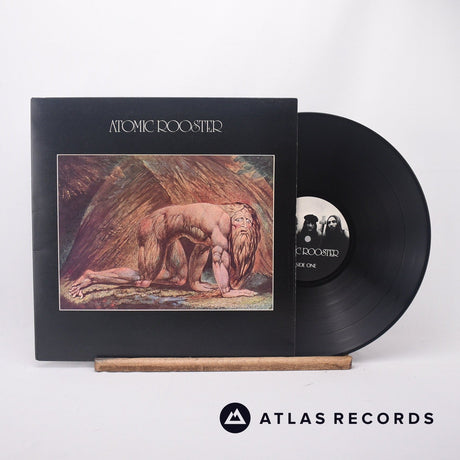 Atomic Rooster Death Walks Behind You LP Vinyl Record - Front Cover & Record