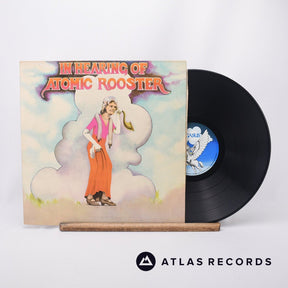 Atomic Rooster In Hearing Of LP Vinyl Record - Front Cover & Record