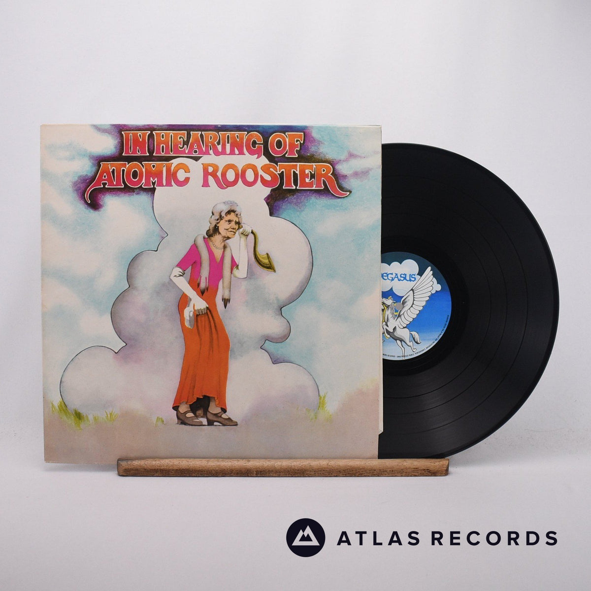 Atomic Rooster In Hearing Of LP Vinyl Record - Front Cover & Record