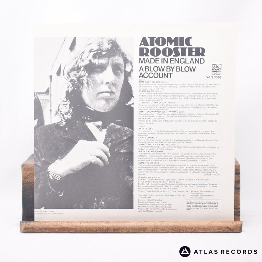 Atomic Rooster - Made In England - LP Vinyl Record - EX/VG+
