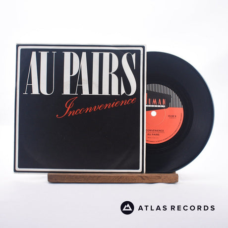 Au Pairs Inconvenience 7" Vinyl Record - Front Cover & Record