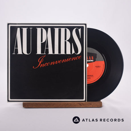 Au Pairs Inconvenience 7" Vinyl Record - Front Cover & Record