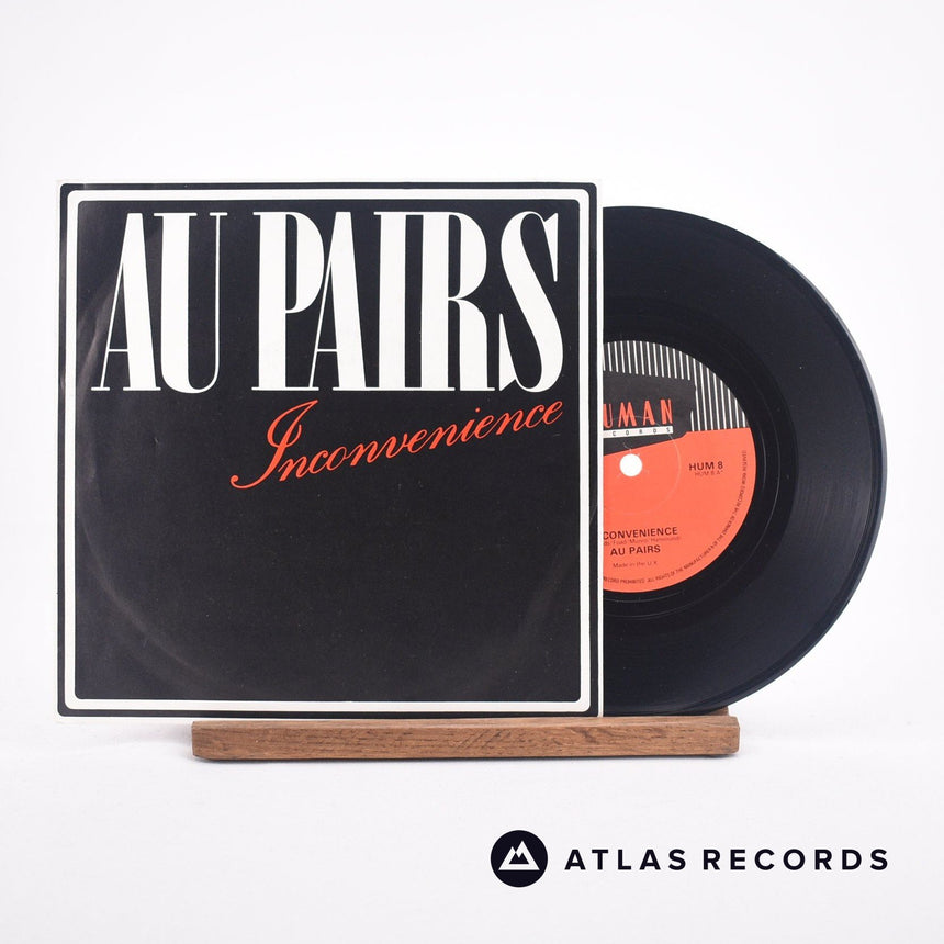 Au Pairs Inconvenience 7" Vinyl Record - Front Cover & Record