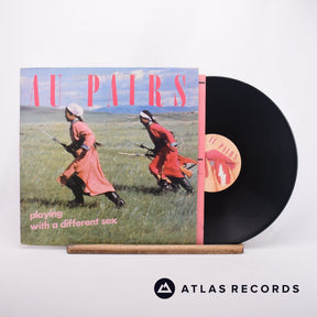 Au Pairs Playing With A Different Sex LP Vinyl Record - Front Cover & Record