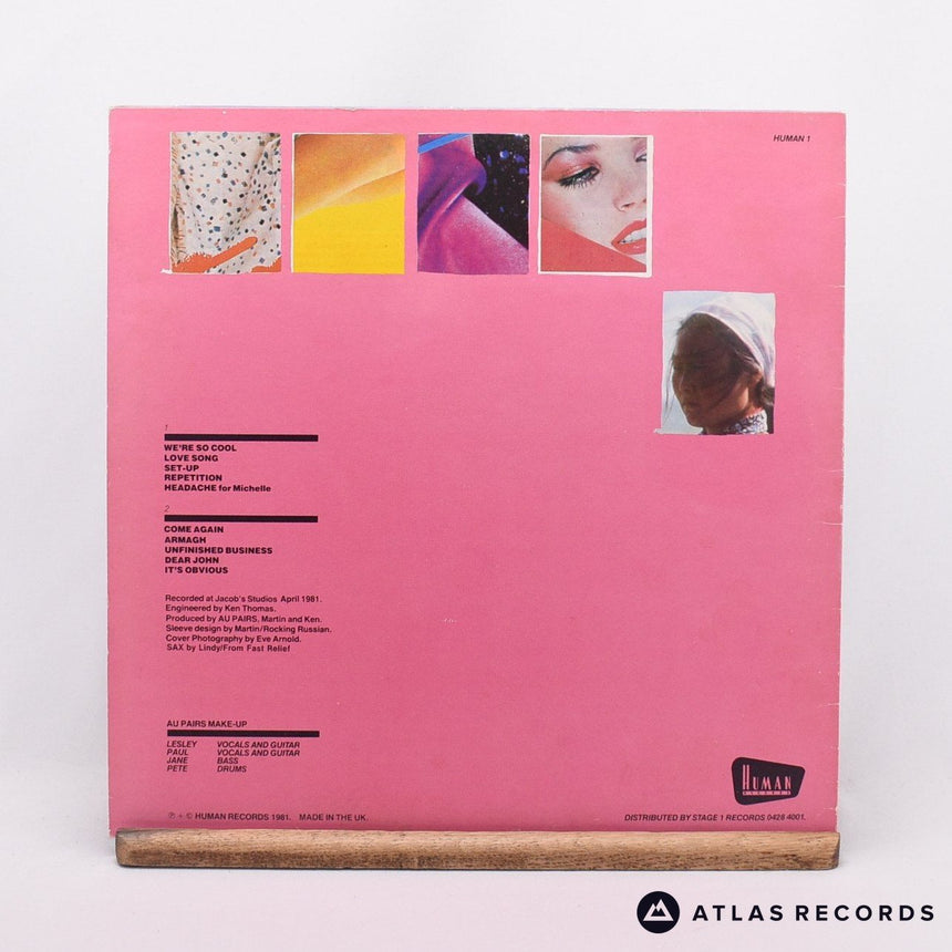 Au Pairs - Playing With A Different Sex - A1 B LP Vinyl Record - VG+/VG+