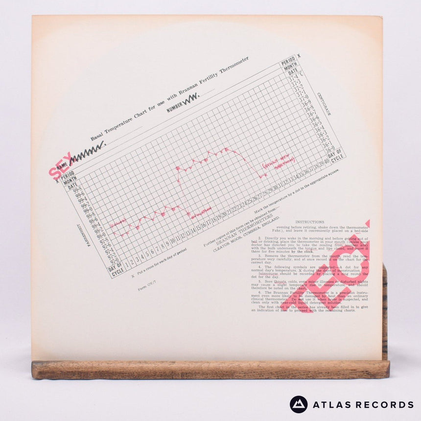 Au Pairs - Playing With A Different Sex - Insert 1A 1B LP Vinyl Record - EX/EX