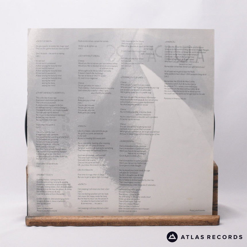 Au Pairs - Sense And Sensuality - Lyric Sheet LP Vinyl Record - EX/EX