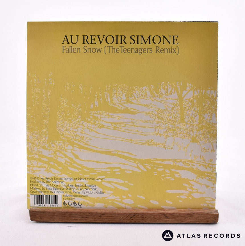 Au Revoir Simone - Fallen Snow - Limited Edition 7" Vinyl Record - NM/NM
