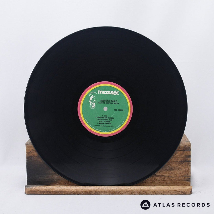 Augustus Pablo - Earth's Rightful Ruler - Us LP Vinyl Record - EX/VG+