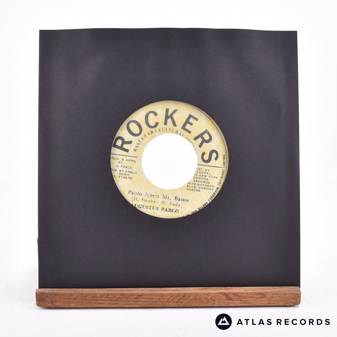 Augustus Pablo Pablo Meets Mr. Bassie 7" Vinyl Record - In Sleeve