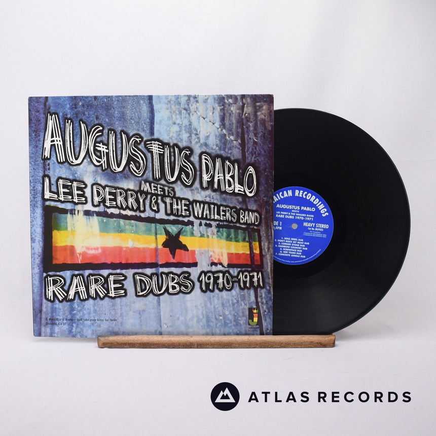 Augustus Pablo Rare Dubs 1970-1971 LP Vinyl Record - Front Cover & Record