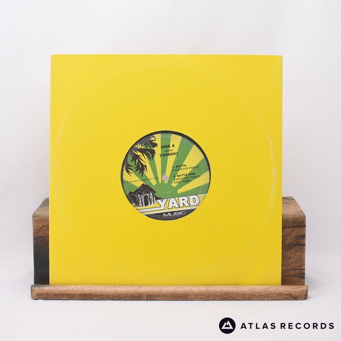 Augustus Pablo Sahara Rock 10" Vinyl Record - Front Cover & Record