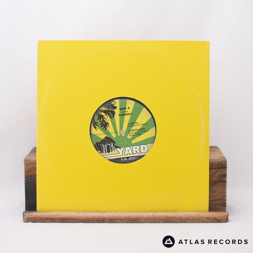 Augustus Pablo Sahara Rock 10" Vinyl Record - Front Cover & Record