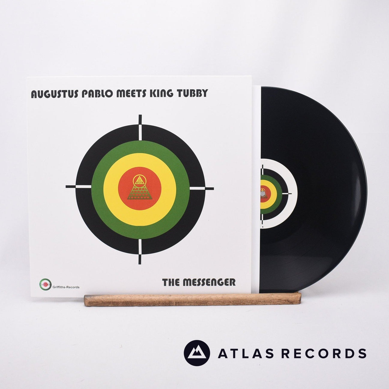 Augustus Pablo The Messenger LP Vinyl Record - Front Cover & Record