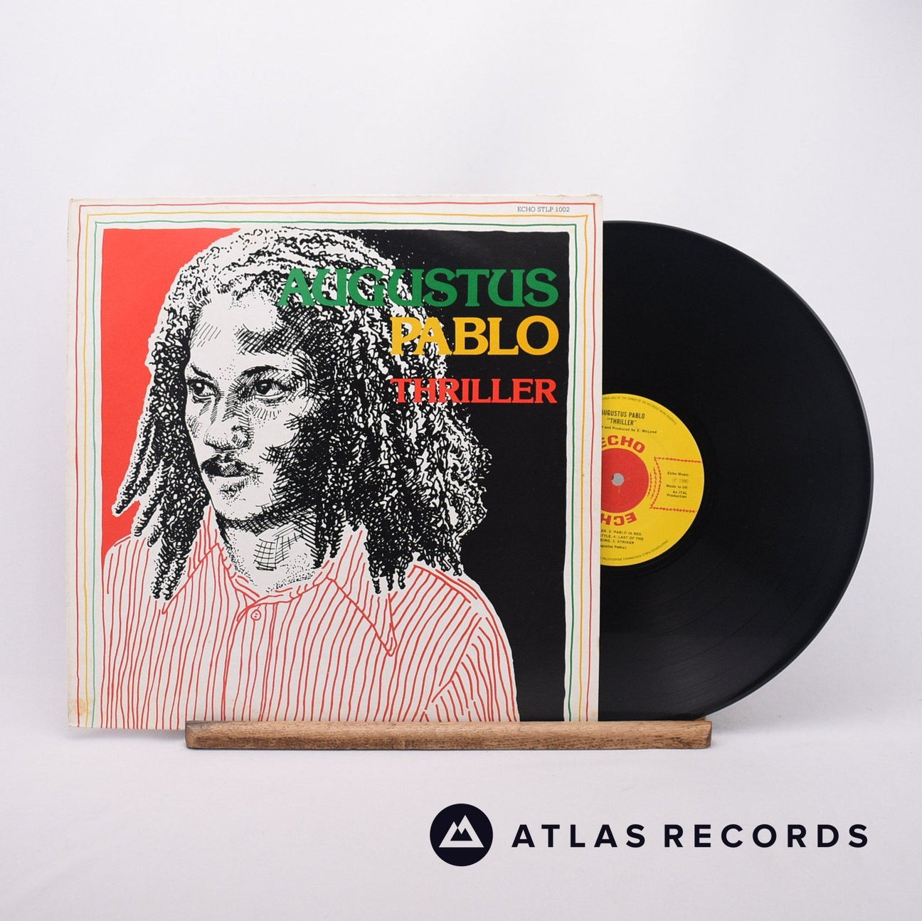 Augustus Pablo Thriller LP Vinyl Record - Front Cover & Record