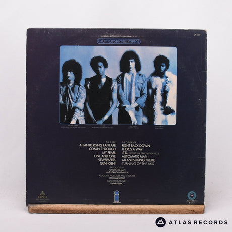 Automatic Man - Automatic Man - Embossed Sleeve Poster LP Vinyl Record - VG+/VG+