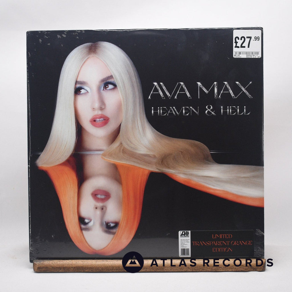 Ava Max Heaven & Hell LP Vinyl Record - Front Cover & Record